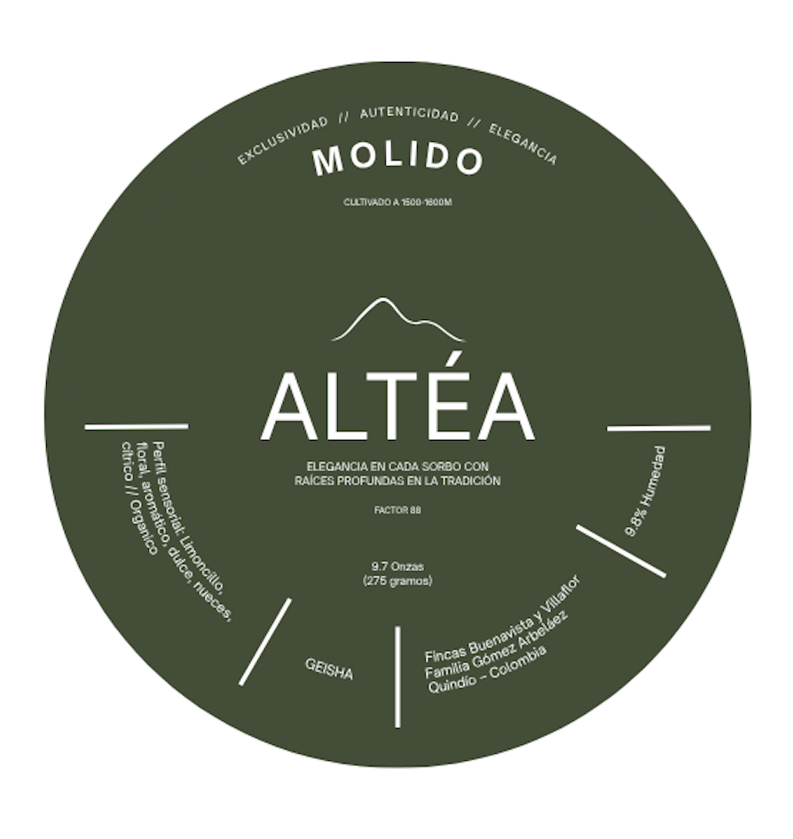 Café Tipo Geisha - Molido Fino